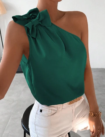 Top SHEIN, verde