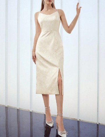 
						Rochie medie MOTF, crem