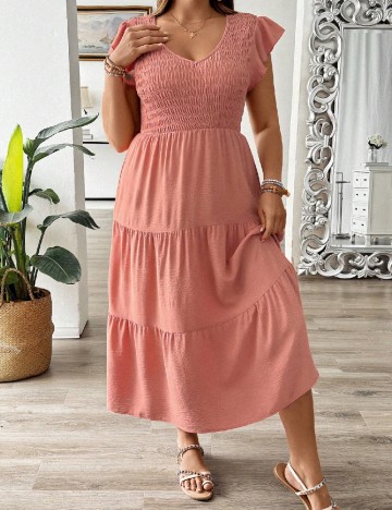 
						Rochie medie SHEIN CURVE, somon