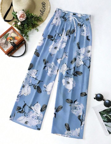 
						Pantaloni SHEIN CURVE, albastru