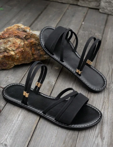 Sandale SHEIN, negru