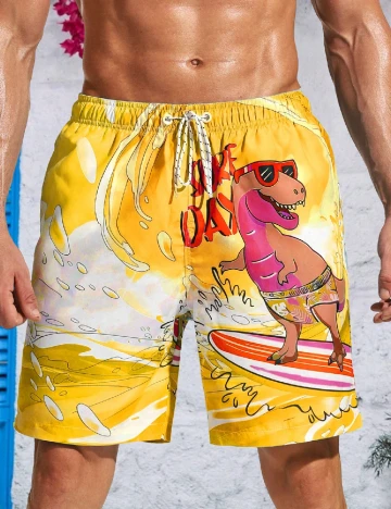 Short de baie SHEIN, mix culori