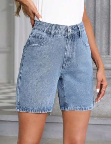 
						Pantaloni scurti SHEIN, albastru