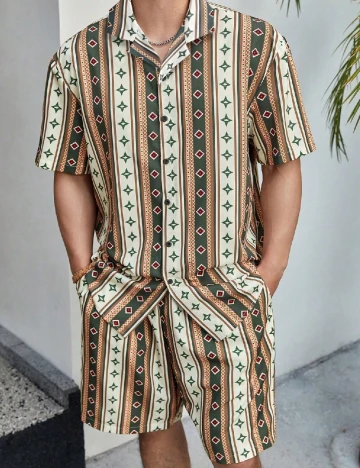 Compleu SHEIN Plus Size Men, mix culori