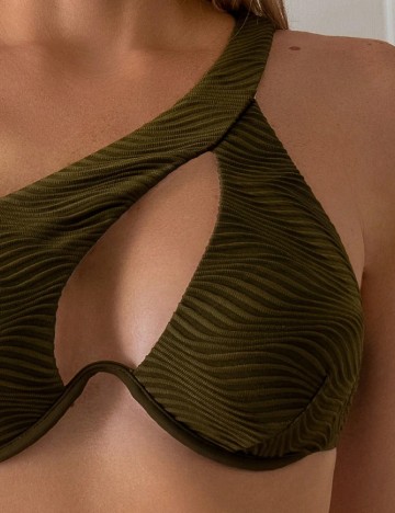 Costum de baie SHEIN, verde