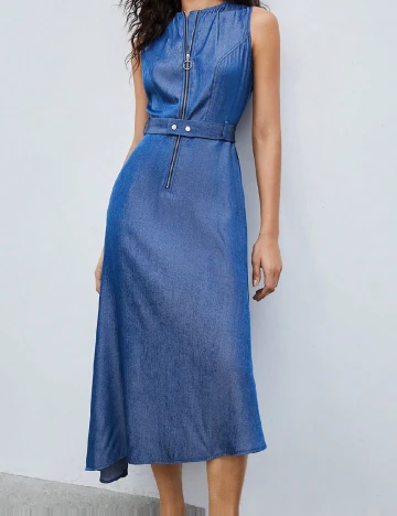 Rochie medie SHEIN, albastru