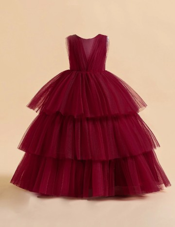 
						Rochie Shein Kids, rosu