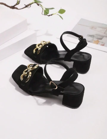 Sandale SHEIN, negru