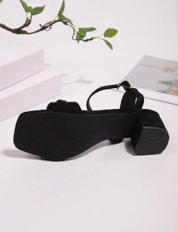 Sandale SHEIN, negru