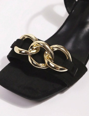 Sandale SHEIN, negru