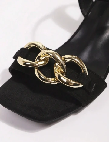 Sandale SHEIN, negru