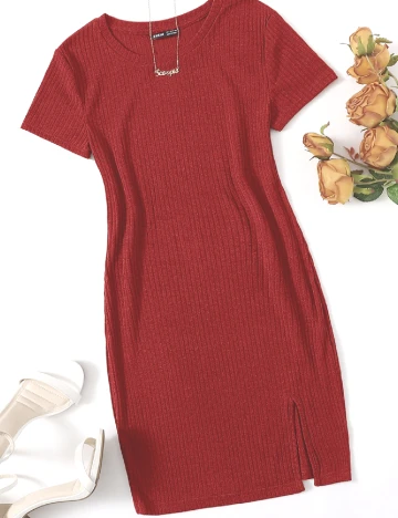 Rochie scurta SHEIN, rosu