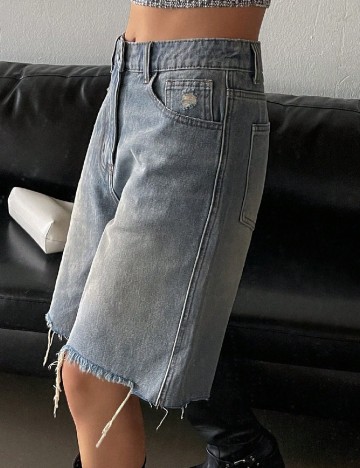 
						Pantaloni scurti Dazy, albastru