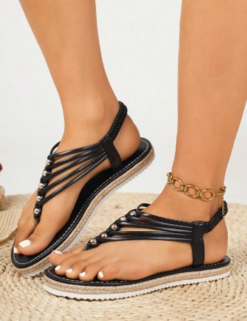 Sandale SHEIN, negru