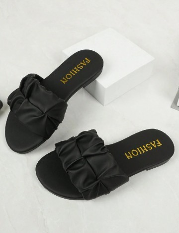 Slapi Shein Kids, negru