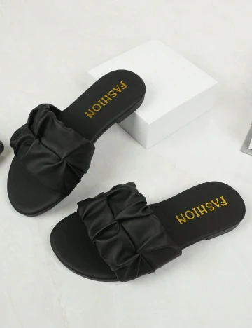 Slapi Shein Kids, negru