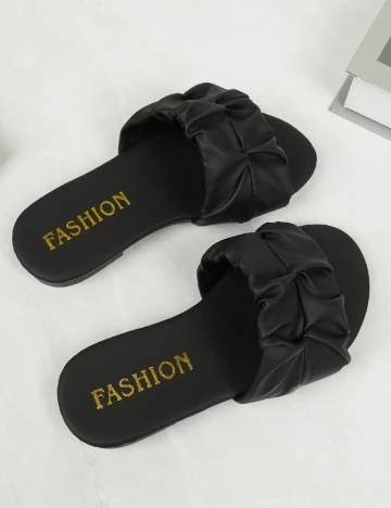 Slapi Shein Kids, negru