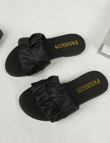 Slapi Shein Kids, negru