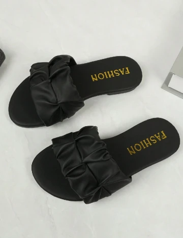 Slapi Shein Kids, negru