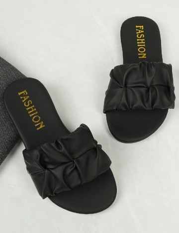 Slapi Shein Kids, negru