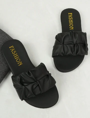 Slapi Shein Kids, negru