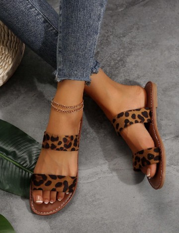 Slapi SHEIN, animal print