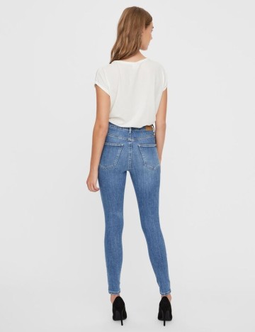 Blugi Vero Moda, albastru denim, M/30