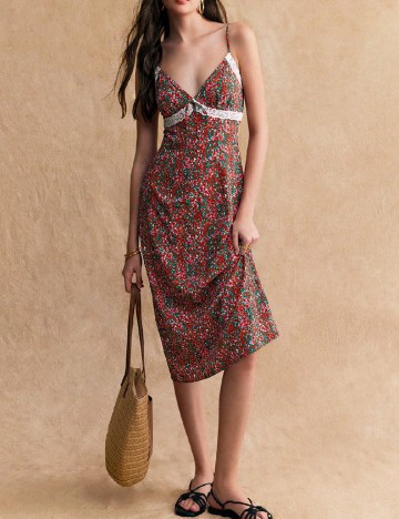 
						Rochie medie SHEIN, floral print