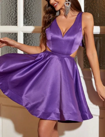 Rochie scurta SHEIN, mov