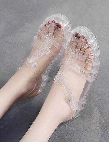Sandale SHEIN, transparent