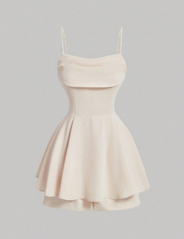 
						Salopeta SHEIN, crem