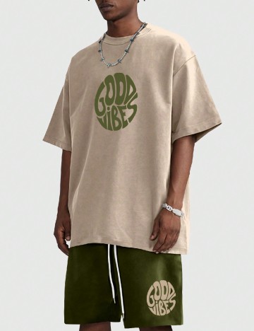 
						Compleu Romwe, verde/crem