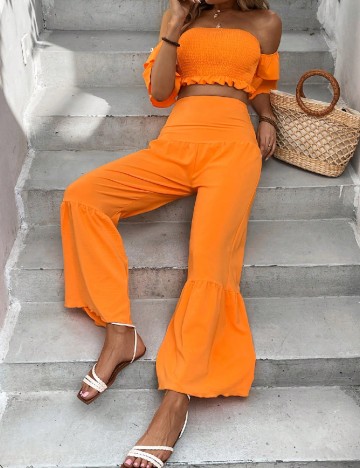 
						Compleu SHEIN, portocaliu