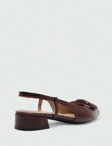 Pantofi SHEIN, visiniu