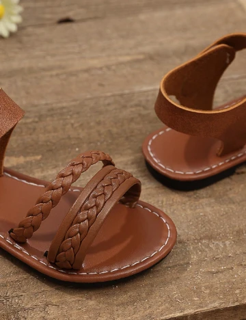 Sandale Shein Kids, maro