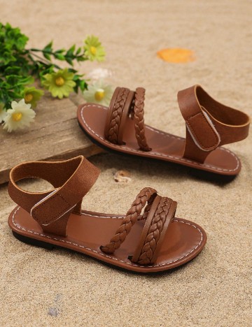 Sandale Shein Kids, maro