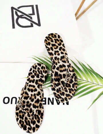 Slapi SHEIN, animal print