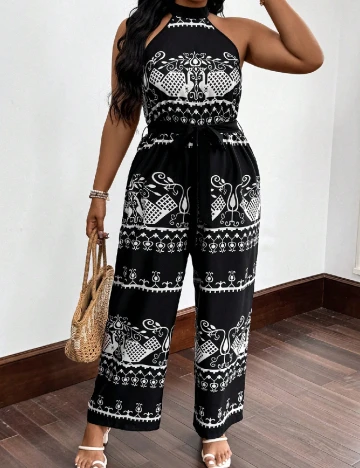 Salopeta SHEIN CURVE, negru