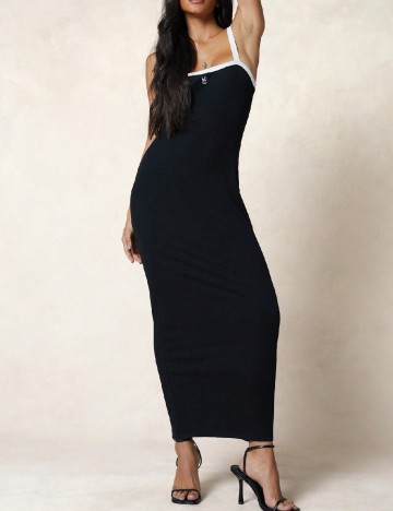
						Rochie lunga Missguided, negru