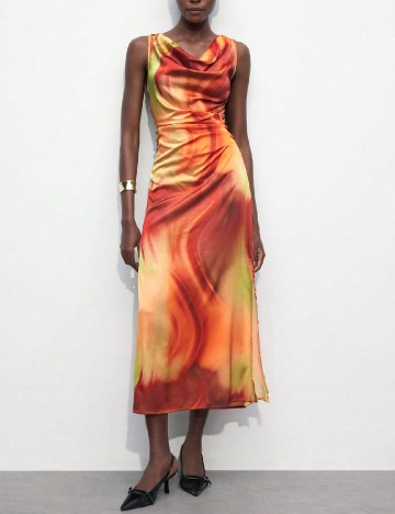 
						Rochie medie SHEIN, mix culori