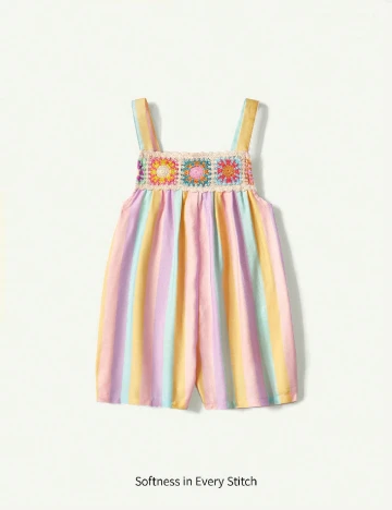 Salopeta CozyCub, mix culori