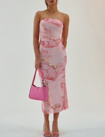 
						Rochie medie SHEIN, roz