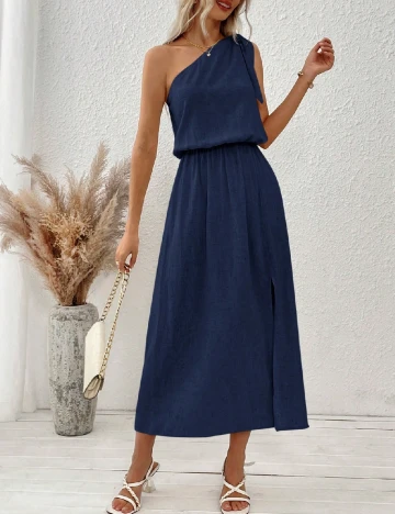 Rochie medie SHEIN, bleumarin