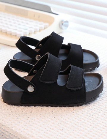Sandale Shein Kids, negru
