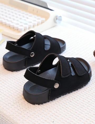 Sandale Shein Kids, negru