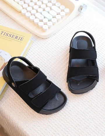 Sandale Shein Kids, negru