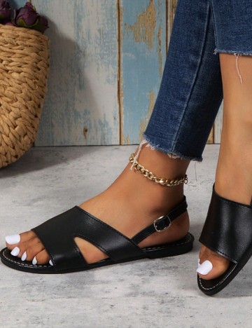 Sandale SHEIN, negru