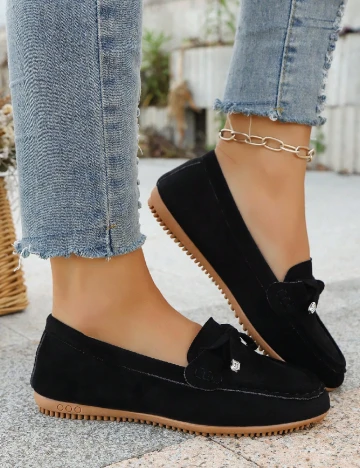 Mocasini SHEIN, negru