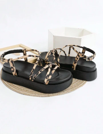 Sandale SHEIN, animal print