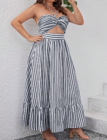 
						Rochie lunga SHEIN CURVE, gri